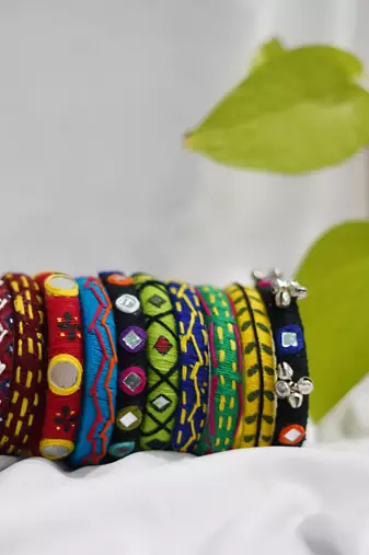 traditional designer bangle set for women 