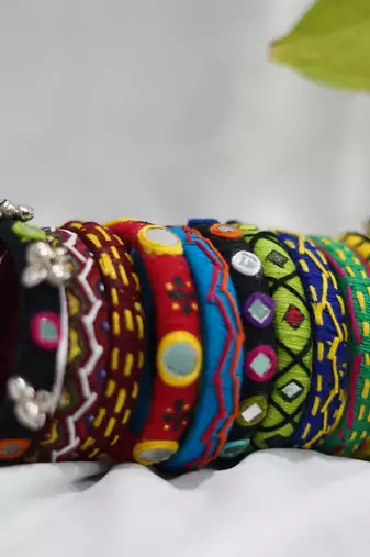  traditional designer bangle set for women 