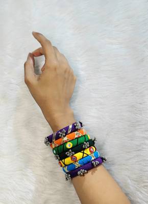  traditional designer bangle set for women  3