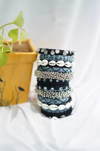  traditional designer bangle set for women 