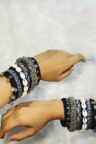  traditional designer bangle set for women 