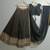Black Sequin Embroidery Georgette Lehenga set with choli and dupatta