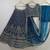 STUNNING NAVY ZARI SEQUin work GEORGETTE LEHENGA WITH BLOUSE