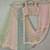 Multicolor Thread Sequin Georgette Lehenga set with choli and dupatta