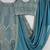 steel blue sequin embroidered lehenga choli set