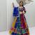 Multi Embroidery Thread sequin And real mirror work Faux Georgette Lehenga Choli Set