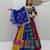 Multi Embroidery Thread sequin And real mirror work Faux Georgette Lehenga Choli Set