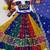 Multi Embroidery Thread sequin And real mirror work Faux Georgette Lehenga Choli Set