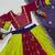 Multi Embroidery Thread sequin mirror work Fuax Georgette Lehenga Choli Set