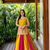 Women’s Chaniya Choli For Navratri - Designer Vichitra Silk Lehenga Choli With Shrug – Handwork Latkan