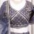 Steel Blue Dhurandhar Silk Bead Embroidered Lehenga Choli for wedding