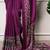 Traditional ajrakh printed border satin silk saree for women