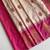 white color zari weaves motifs in border and contrast pallu and designer chaap border silk blend saree