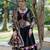 Black Mirror With Lampi Lace Borders Cotton Lahenga Choli Set