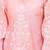 Pink Mal cotton embroidered 3 pcs kurta set