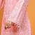 Pink Mal cotton embroidered 3 pcs kurta set