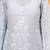Grey Mal cotton embroidered 3 pcs kurta set