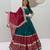 Teal Embroidery Thread and sequin Work Fuax georgette Lehenga Choli Set