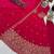 rani pink color sequin embroidery silk blend gown set