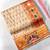 white color rich weaved pallu along polka design zari silk blend saree