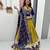 Mustard Embroidery Thread sequin and Lace Work Cotton Lehenga Choli Set