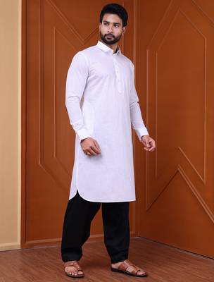 W & g slik blend full sleeve pathani set for men's 4