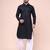 W & g slik blend full sleeve pathani set for men's