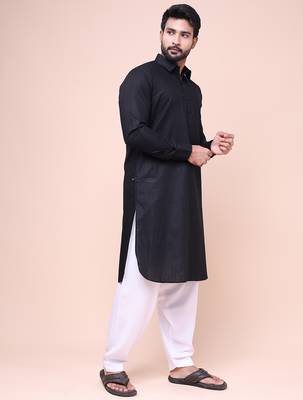 W & g slik blend full sleeve pathani set for men's 4