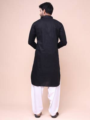 W & g slik blend full sleeve pathani set for men's 5