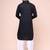 W & g slik blend full sleeve pathani set for men's