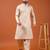 W & g slik blend full sleeve pathani set for men's