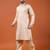 W & g slik blend full sleeve pathani set for men's