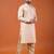 W & g slik blend full sleeve pathani set for men's