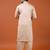 W & g slik blend full sleeve pathani set for men's