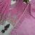 pink color embroidery sequin work silk blend kurti palazzo set