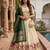 Rust Orange Embroidered Lehenga Choli