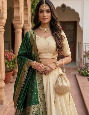 Rust Orange Embroidered Lehenga Choli 2