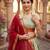 Traditional Silk Lehenga with Zari Weaving, Kalamkari Border & Georgette Dupatta