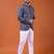W & g silk blend jodhpuri for men's