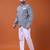 W & g silk blend jodhpuri for men's