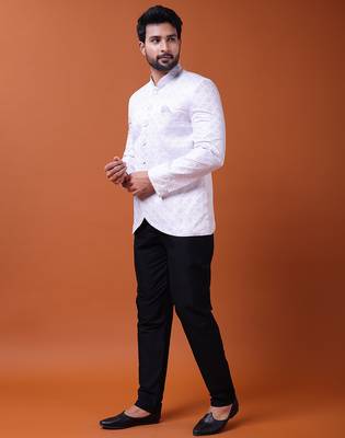 W & g silk blend jodhpuri for men's 2