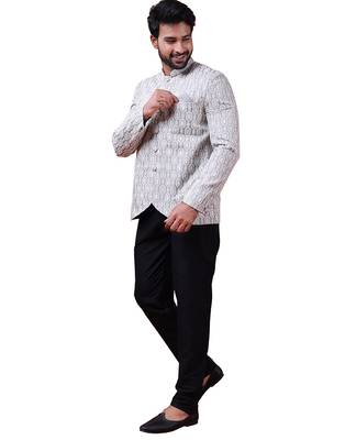 W & g silk blend jodhpuri for men's 1