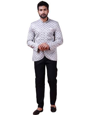 W & g silk blend jodhpuri for men's 1