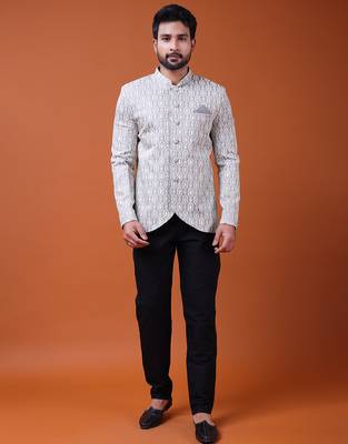 W & g silk blend jodhpuri for men's 2