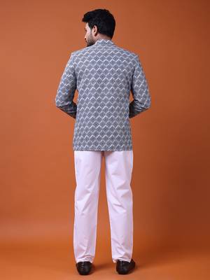 W & g silk blend jodhpuri for men's 5
