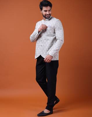 W & g silk blend jodhpuri for men's 3