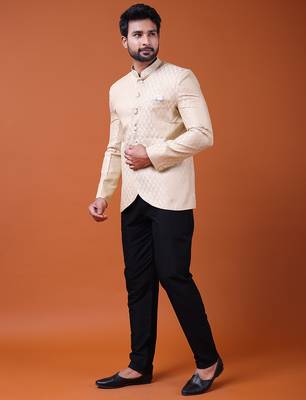 W & g silk blend jodhpuri for men's 3
