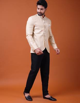 W & g silk blend jodhpuri for men's 4