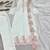pink color embroidery sequin work with cutwork silk blend kurti set