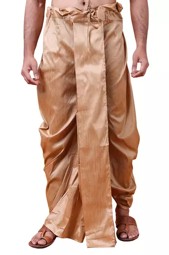 W & g traditional readymade dhoti for men